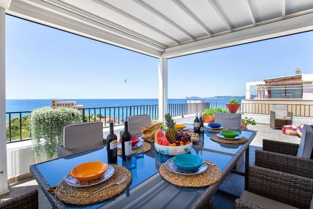 Attico Mir El Mar Con Spettacolare Terrazza Panoramica Vista Mare Apartment Alghero