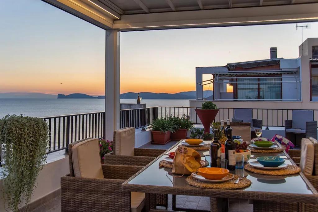 Apartment Attico Mir El Mar Con Spettacolare Terrazza Panoramica Vista Mare Alghero